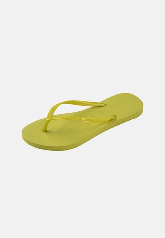 Séparateur d'orteils 'SLIM' HAVAIANAS en vert : devant
