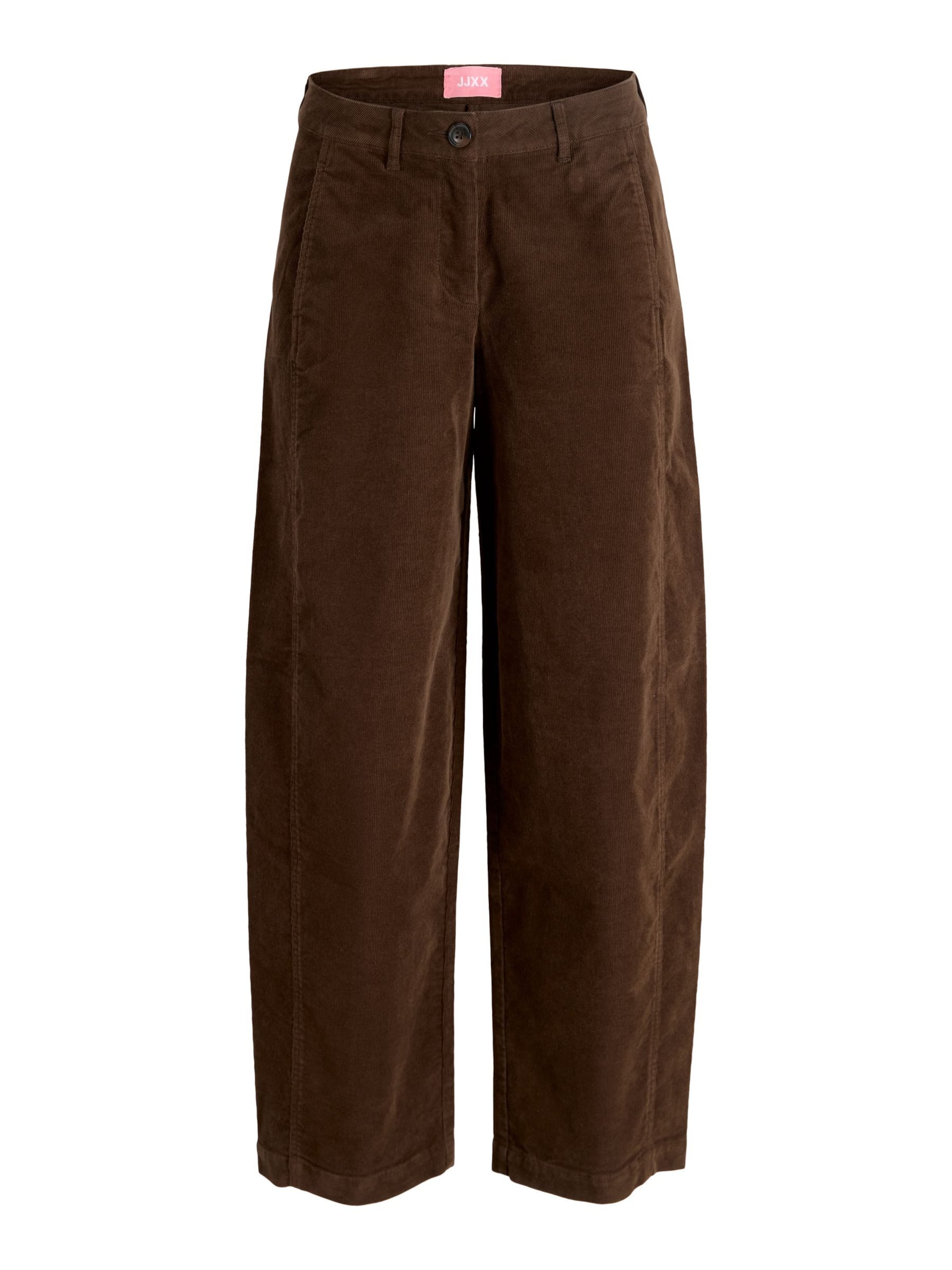Wide Leg Pantalon 'JXHazel' JJXX en marron : devant