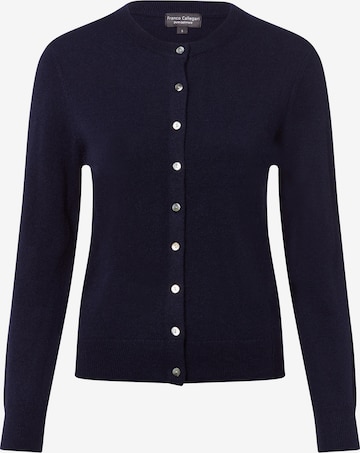 Franco Callegari Knit Cardigan in Blue: front