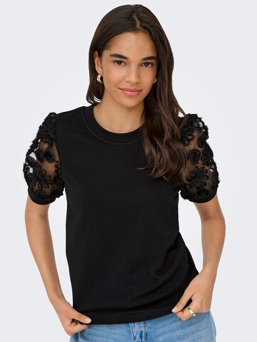 JDY Sweatshirt 'JDYFAIRVIEW' in Zwart: voorkant