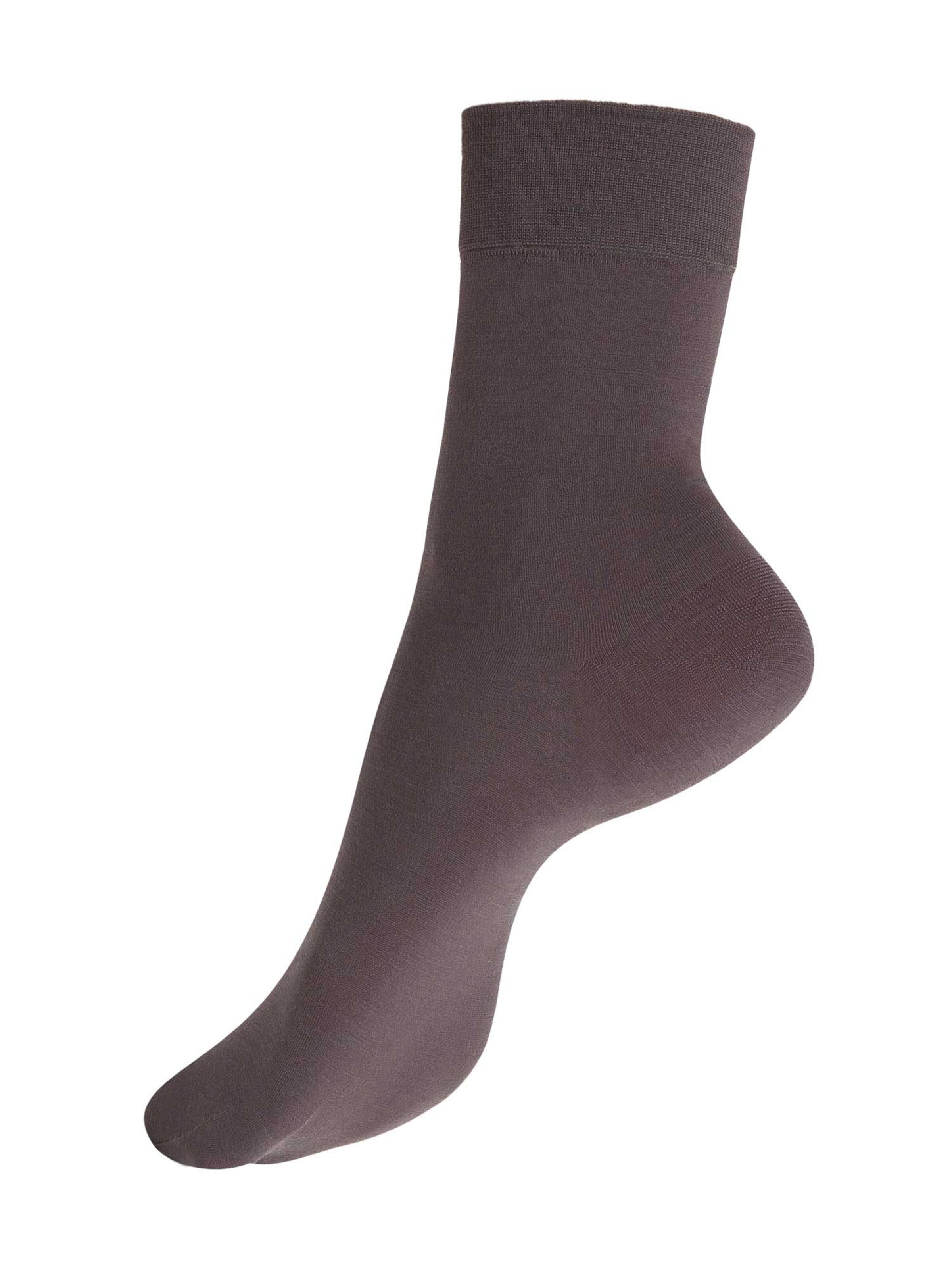 KUNERT Socks 'Sensual' in Grey: front