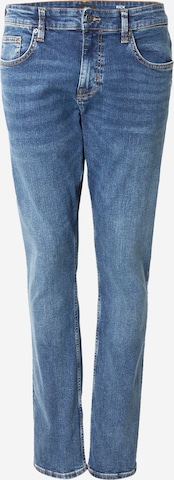 QSSlimfit Traperice 'RICK' - plava boja: prednji dio