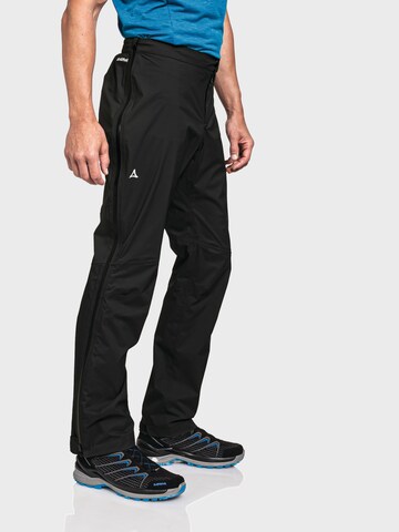 Schöffel Regular Outdoorhose 'Tegelberg' in Schwarz