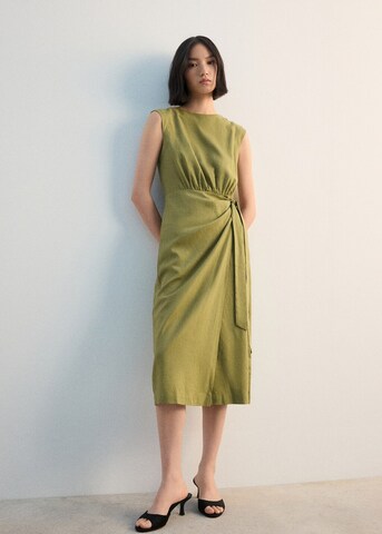 MANGO Dress in Green