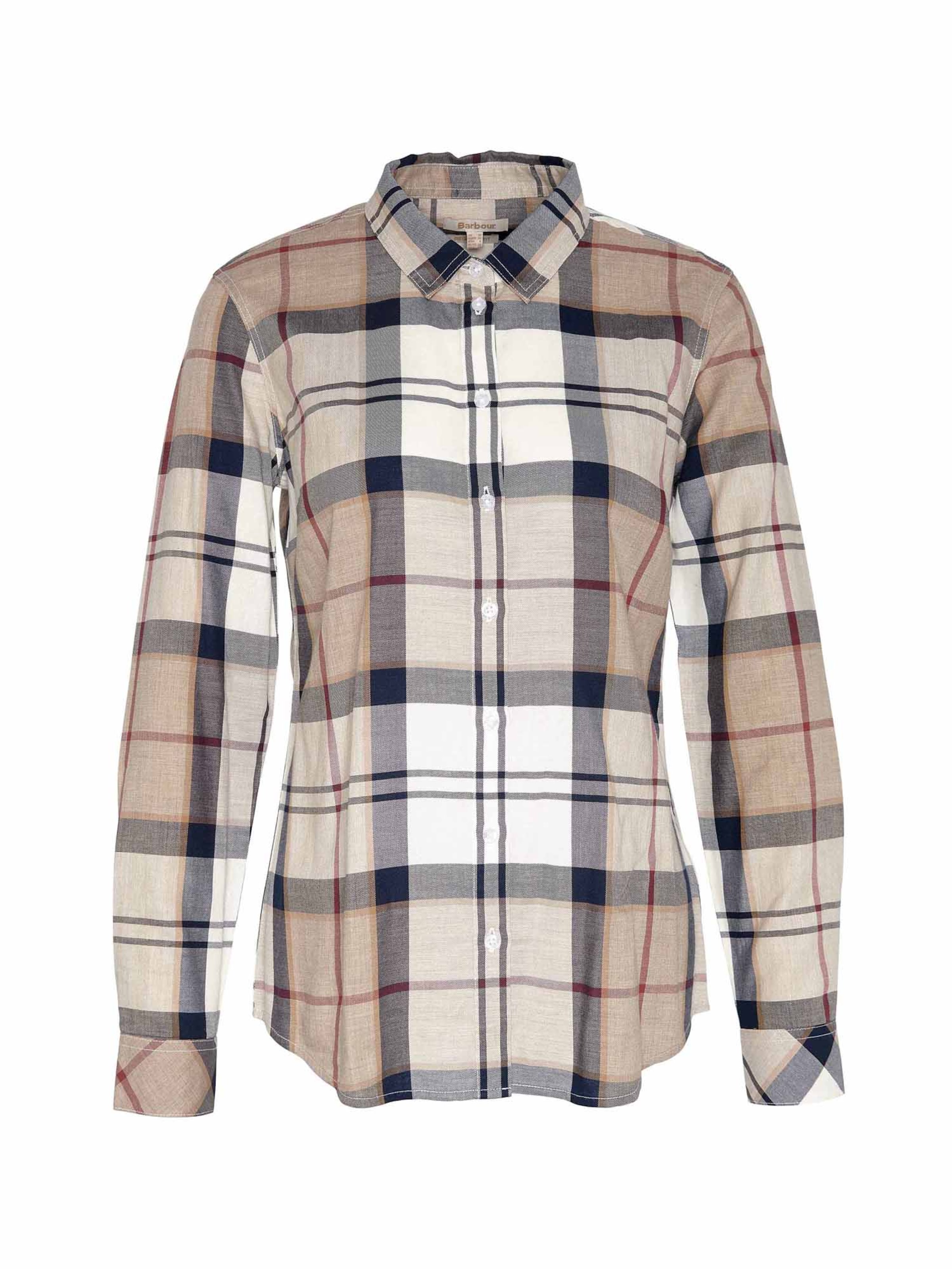 Chemisier 'Bredon' Barbour en beige : devant