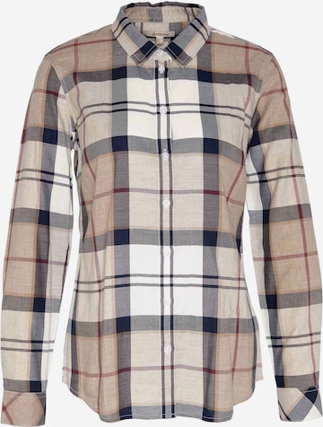 Chemisier 'Bredon' Barbour en beige : devant