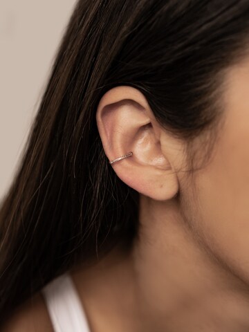 Hey Happiness - Pendientes 'Green Cuff' en oro