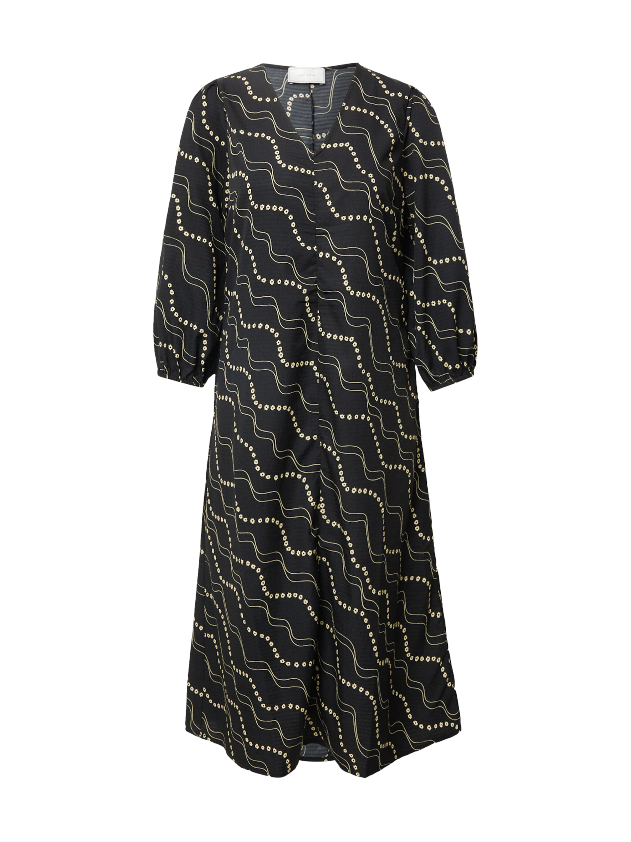 Neo Noir Šaty 'Delfina' - Čierna: predná strana