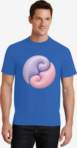 HUSKSWARE Shirt in Blau: Vorderseite