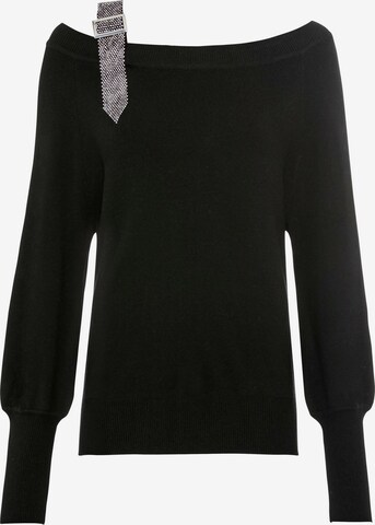 heine Sweater in Black: front