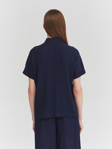 TATUUM - Blusa 'Zaria' en azul
