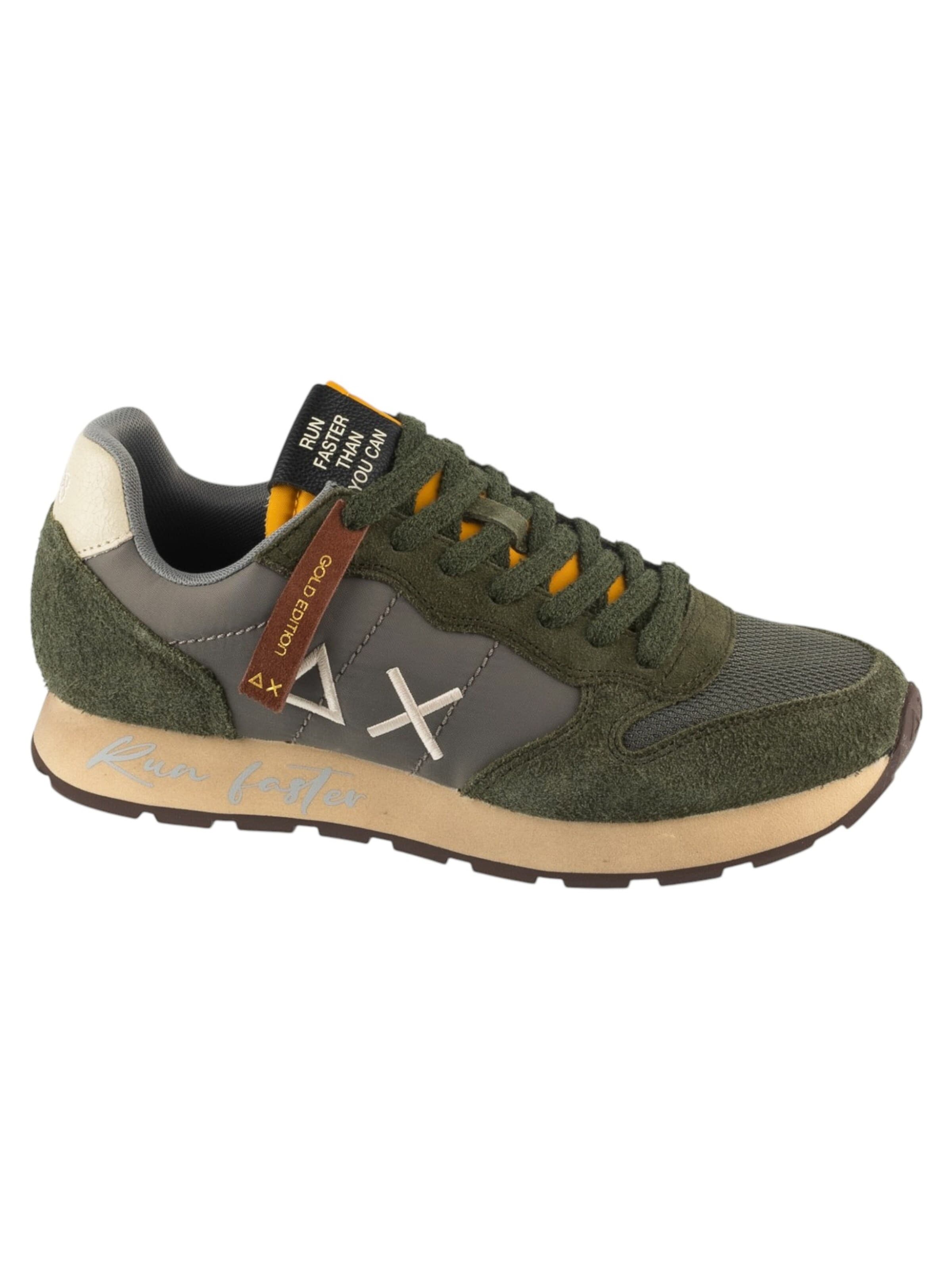 SUN68 Sneakers laag 'SUN68 Tom Vintage' in Groen: voorkant