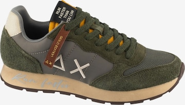 SUN68 Sneakers laag 'SUN68 Tom Vintage' in Groen: voorkant