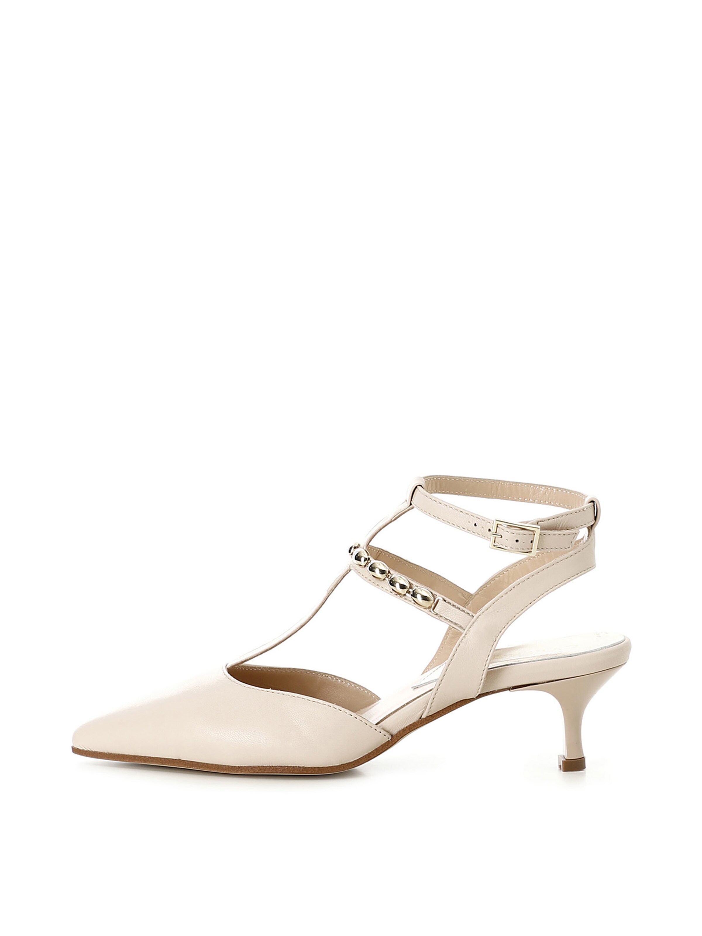 Décolleté di CAFè NOIR in beige: frontale