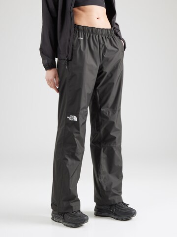 THE NORTH FACE Loose fit Outdoor trousers 'ANTORA' in Black: front
