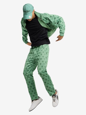 Carlo Colucci Sweatsuit ' Deltedesco ' in Green