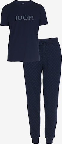 JOOP! Pyjama kurz 'Comfort' in Blau: Vorderseite