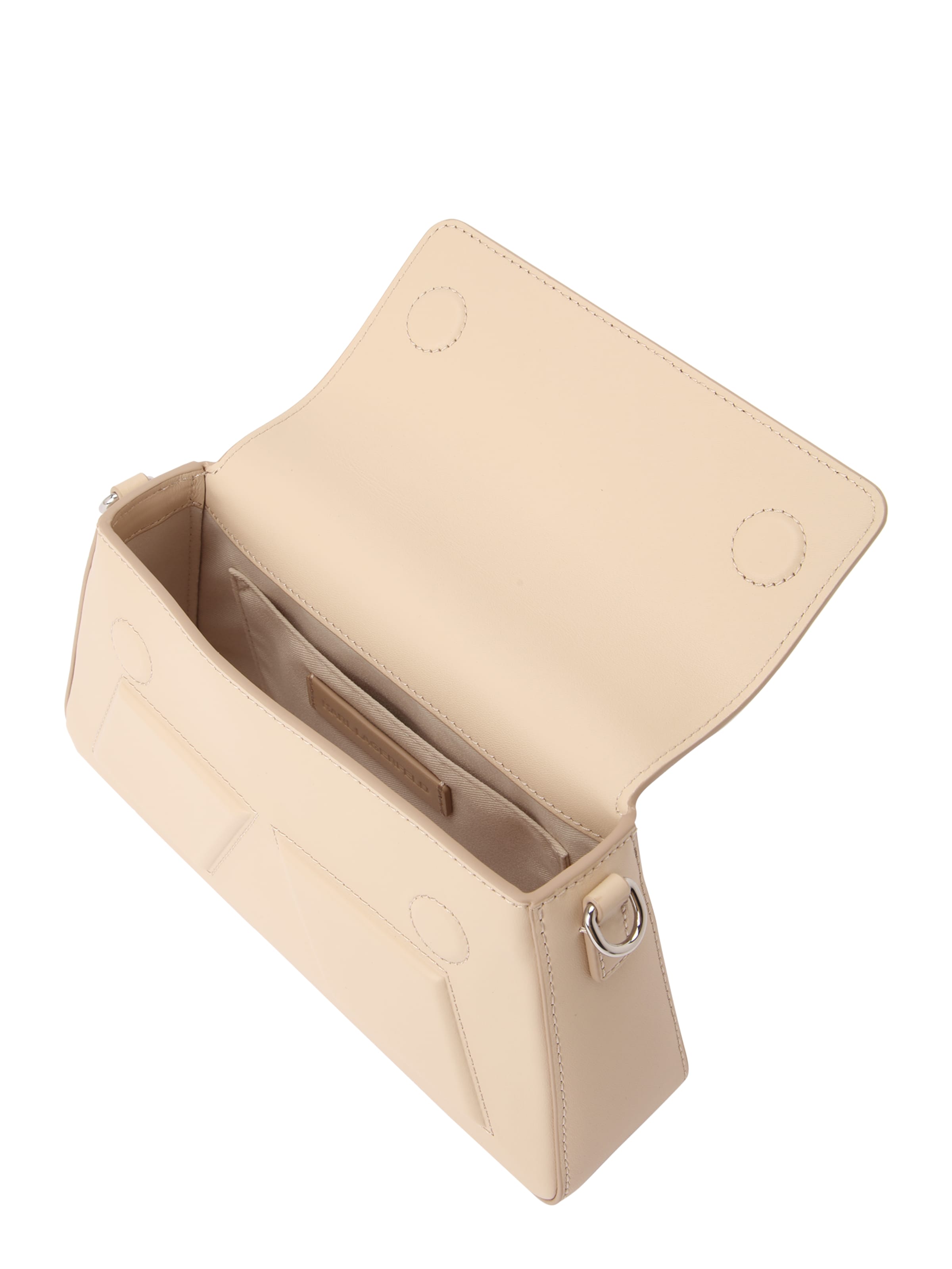 Sac à bandoulière 'Ikon' Karl Lagerfeld en beige