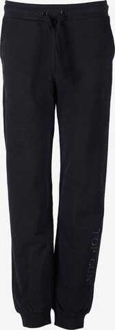 TOP GUN Tapered Pants 'TG22021' in Black: front