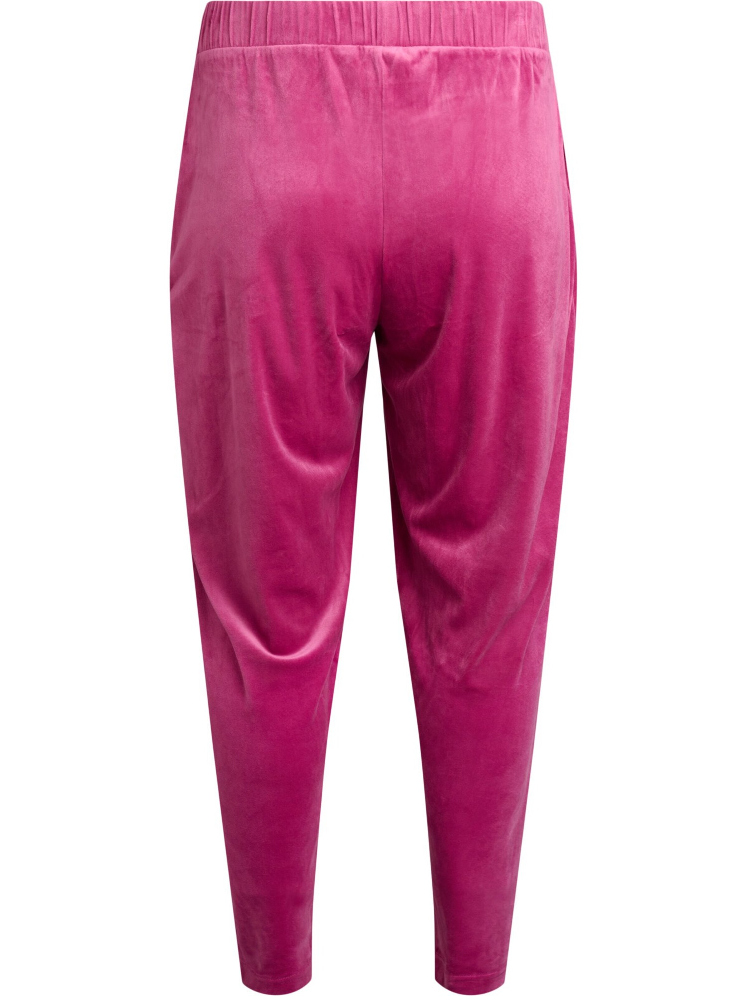 Zizzi Tapered Broek in Roze