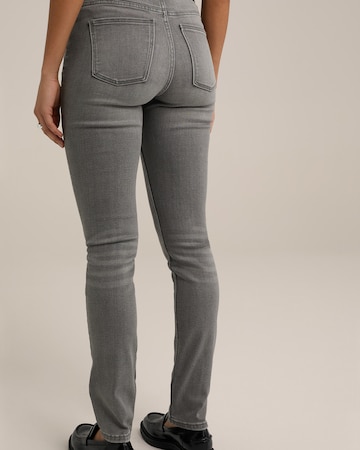 Skinny Jeans di WE Fashion in grigio