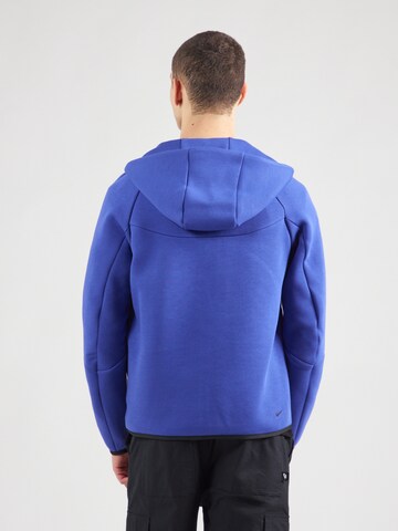 Nike Sportswear Ζακέτα φούτερ 'Tech Fleece' σε μπλε