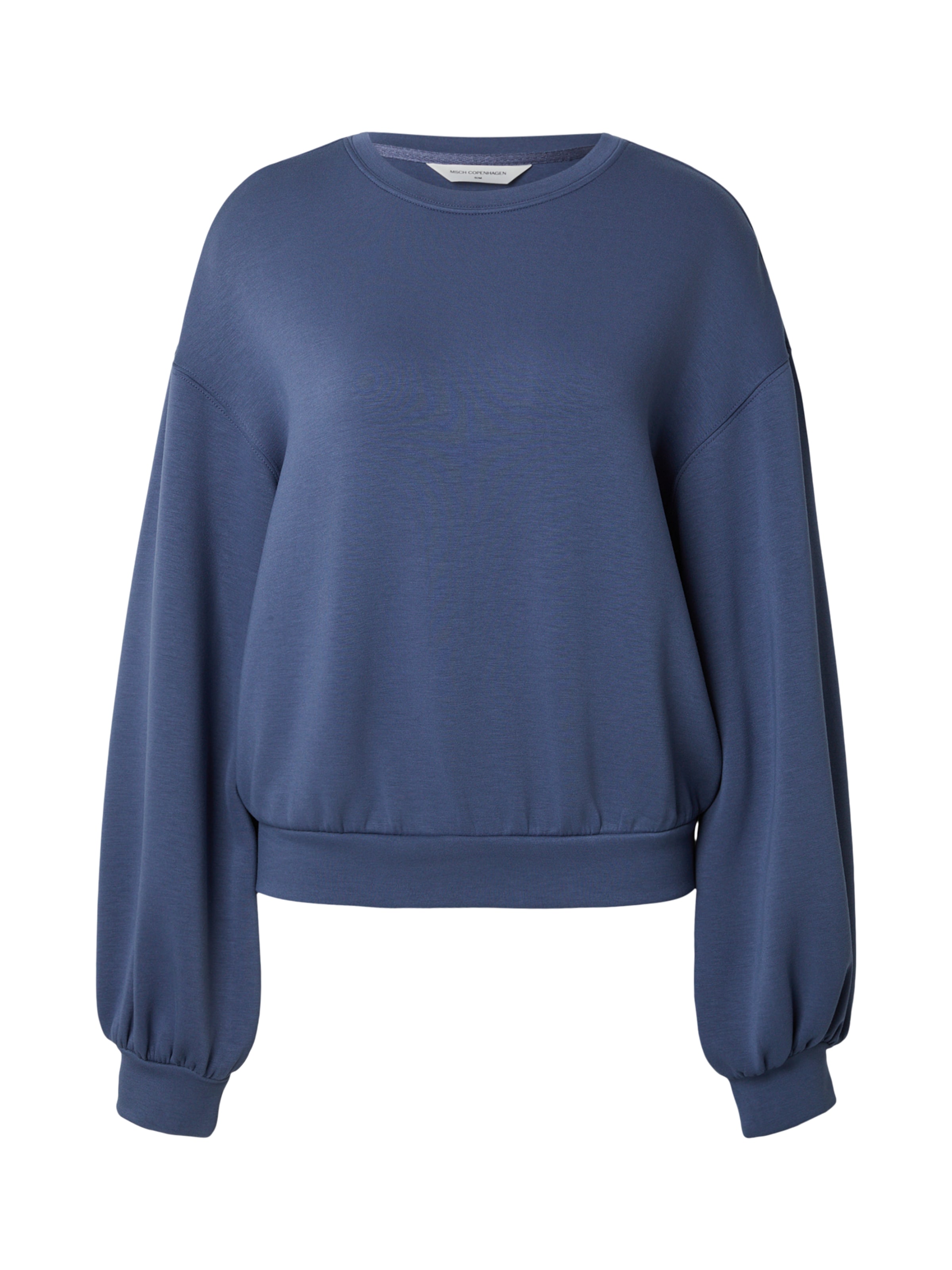 MSCH COPENHAGEN Sweatshirt 'Brionna Ima Q' i blå: framsida