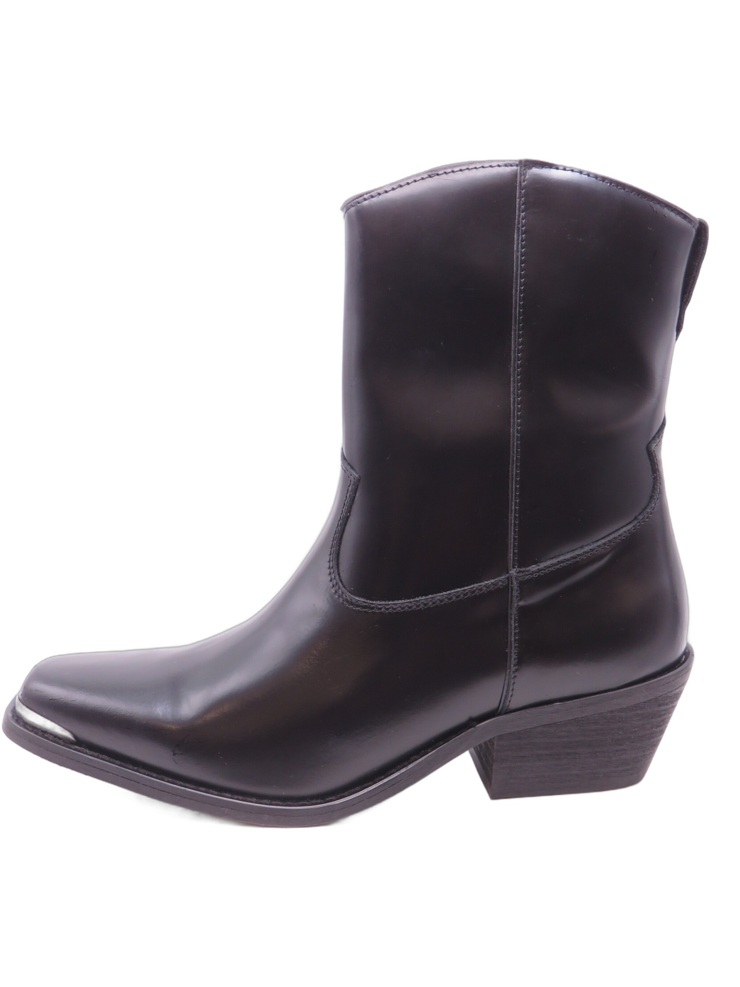 Ivylee Copenhagen - Botas de tobillo 'Eva' en negro: frente