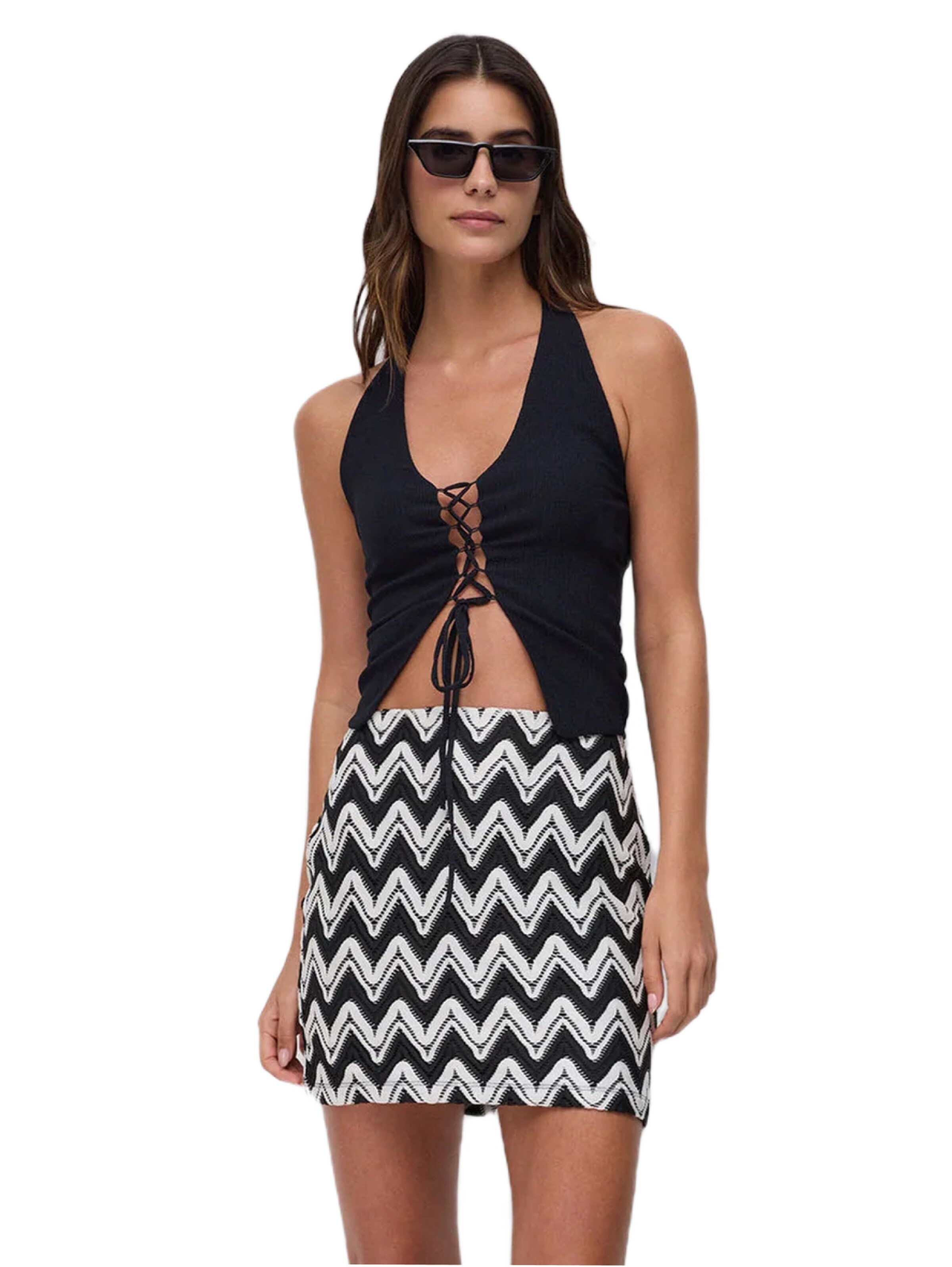 No Matter What Rok in Zwart: voorkant