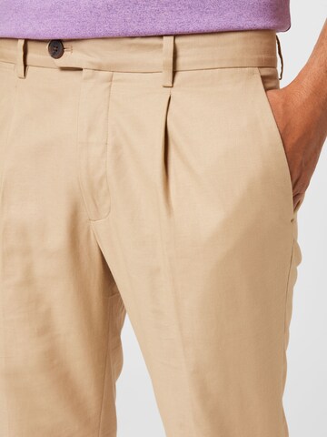 Slimfit Pantaloni eleganți 'OWEN' de la SELECTED HOMME pe bej