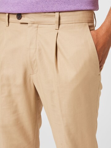 Slimfit Pantaloni chino 'OWEN' di SELECTED HOMME in beige