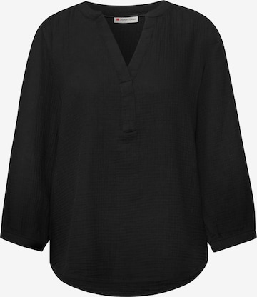 STREET ONE Blouse in Black: front