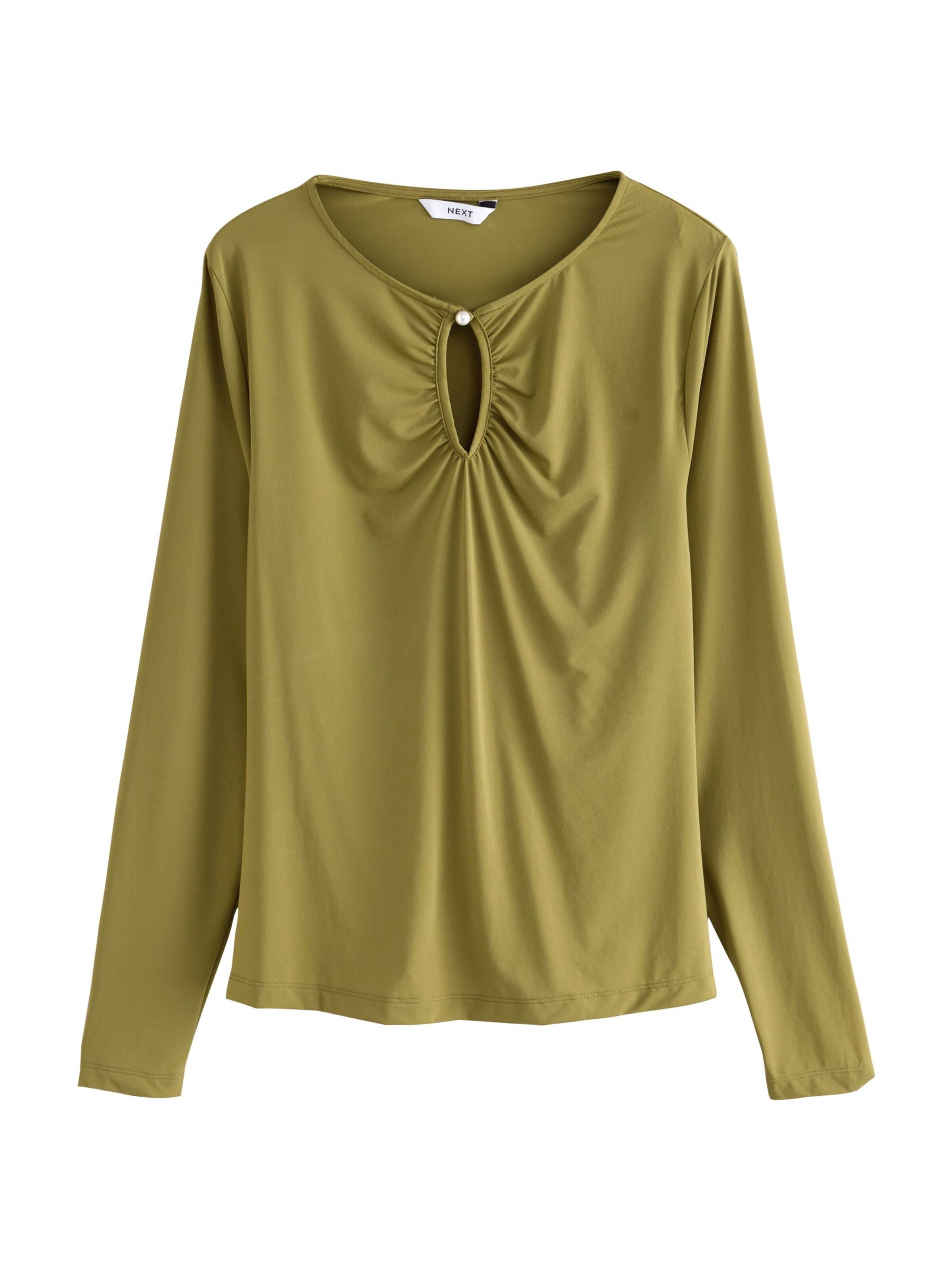 Next - Camiseta en verde: frente