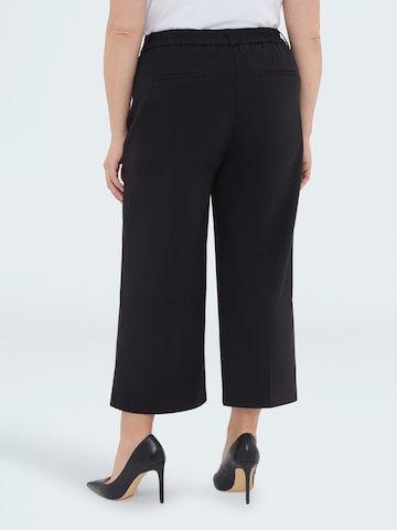 Effilé Pantalon Fiorella Rubino en noir