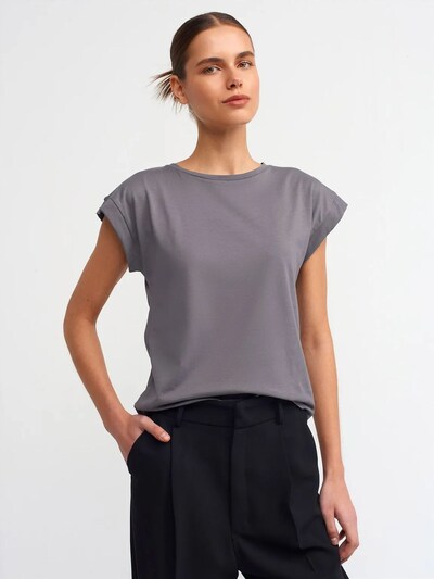 Dilvin T-shirt en S en gris, Vue avec produit