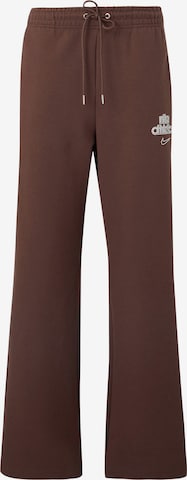 Nike Sportswear Hose 'PHNX FLC' in Braun: Vorderseite