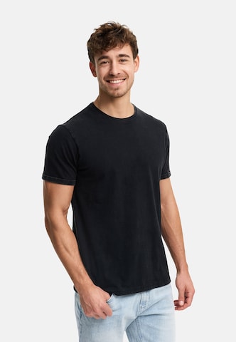 INDICODE JEANS Shirt 'INHerbst' in Zwart