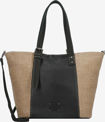 FREDsBRUDER Shopper 'Sea You Soon' in Beige: front