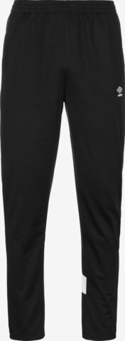 Regular Pantalon de sport UMBRO en noir : devant