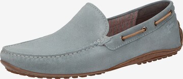 SIOUX Mocassins ' Callimo ' in Blauw: voorkant