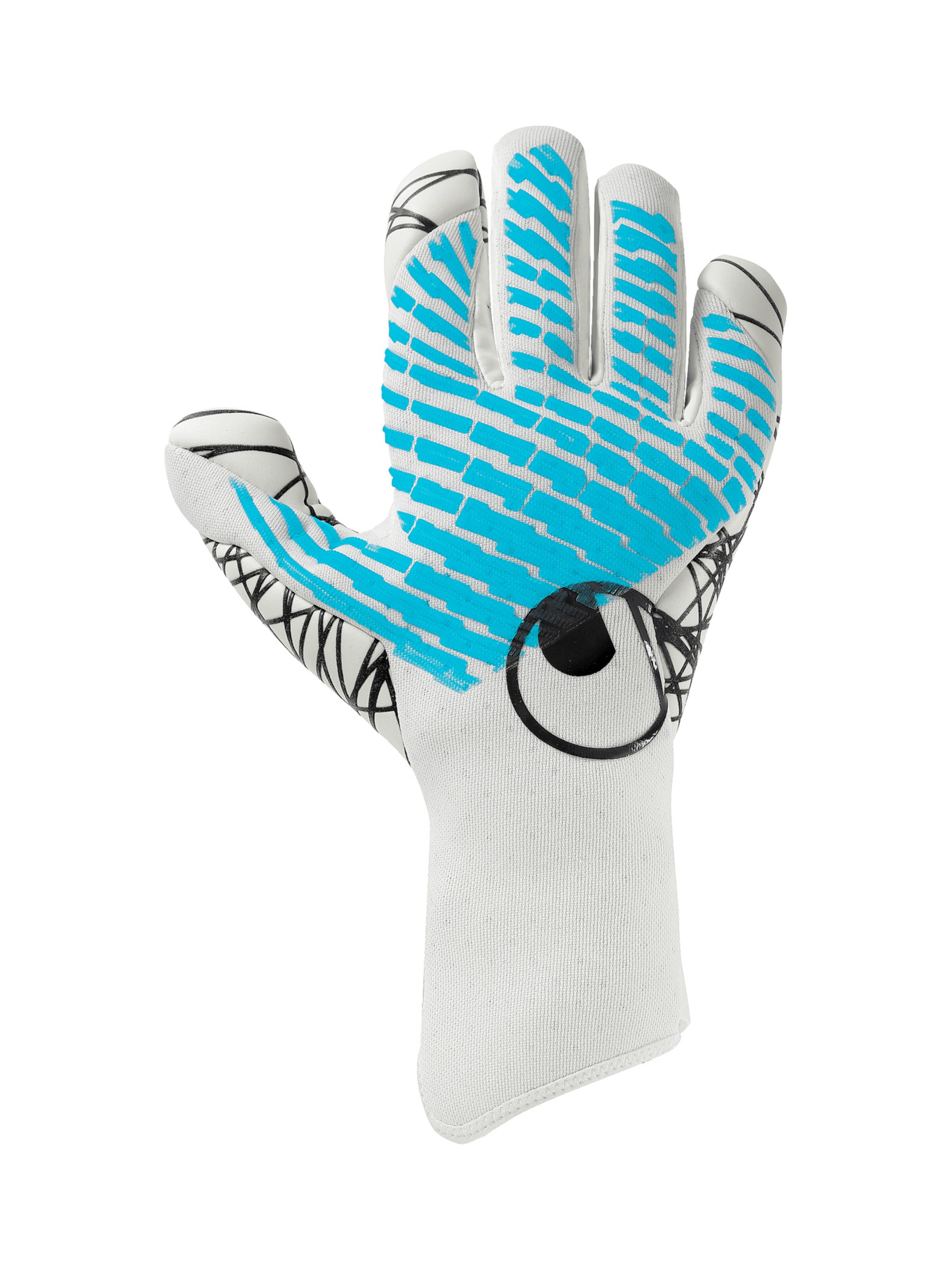 UHLSPORT Sporthandschuh 'FM Cybertec Ultragrip' in Weiß: Vorderseite