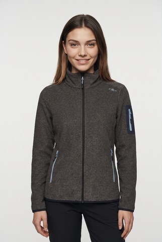 CMP Fleece Jacket in Grey: front