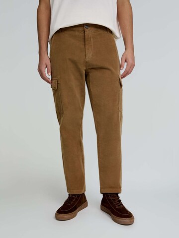 Regular Pantalon cargo Scalpers en marron : devant