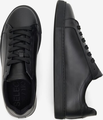 SELECTED HOMME Låg sneaker i svart