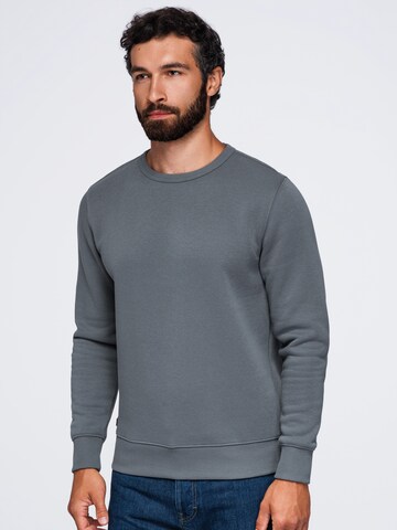 Felpa di Ombre in grigio: frontale