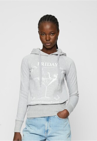 MT Men Sweatshirt in Grijs: voorkant