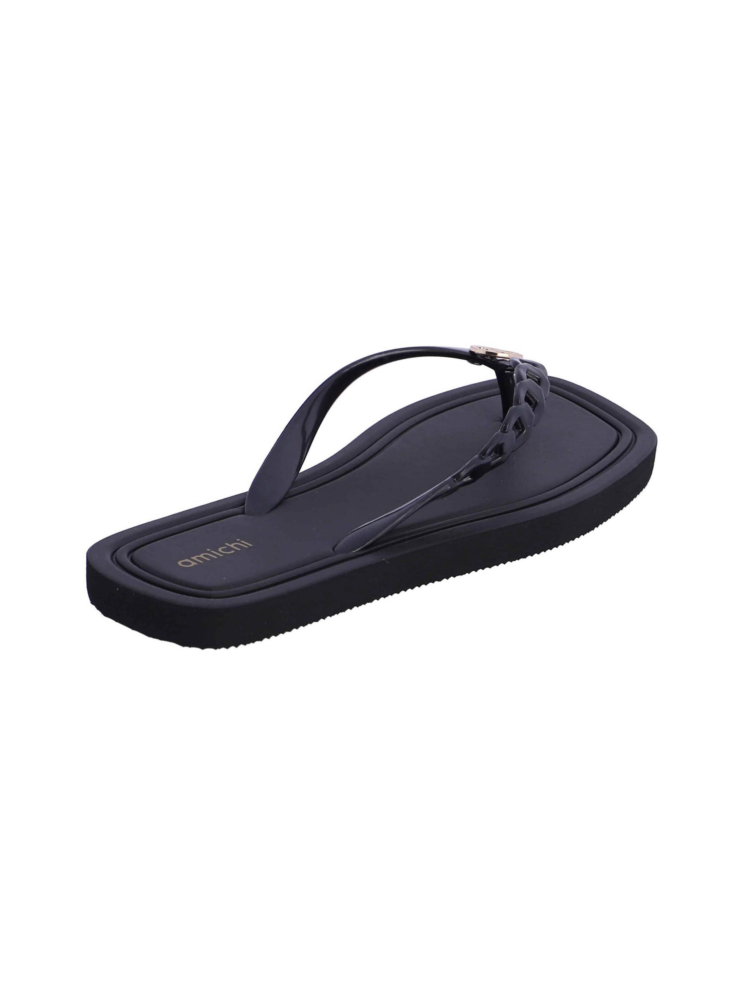 Amichi - Sandalias de dedo 'Chanclas de agua de dedo para mujer Erica de pvc y goma eva' en negro