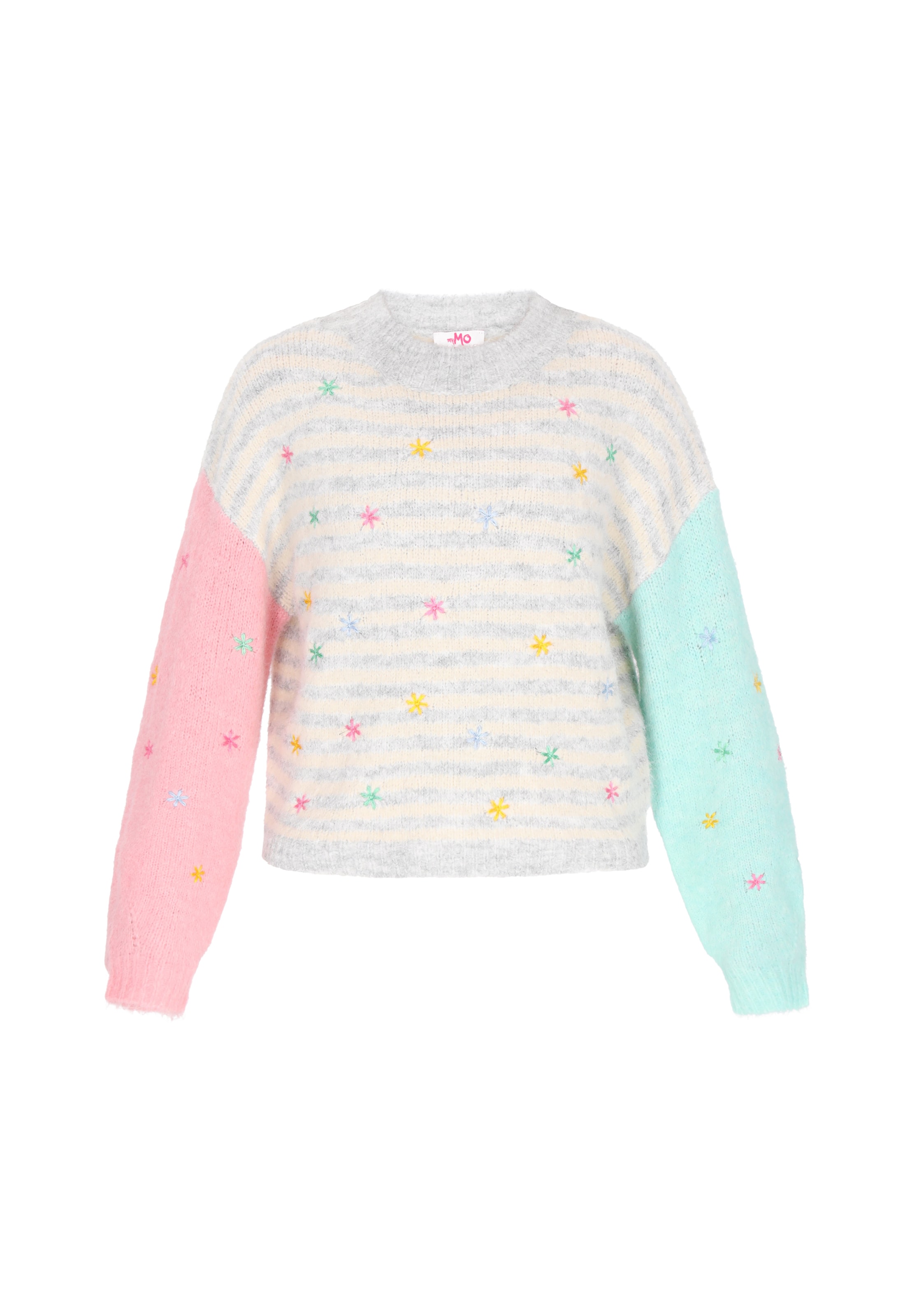 MYMO Sveter - Sivá: predná strana