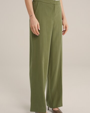 Wide leg Pantaloni di WE Fashion in verde: frontale