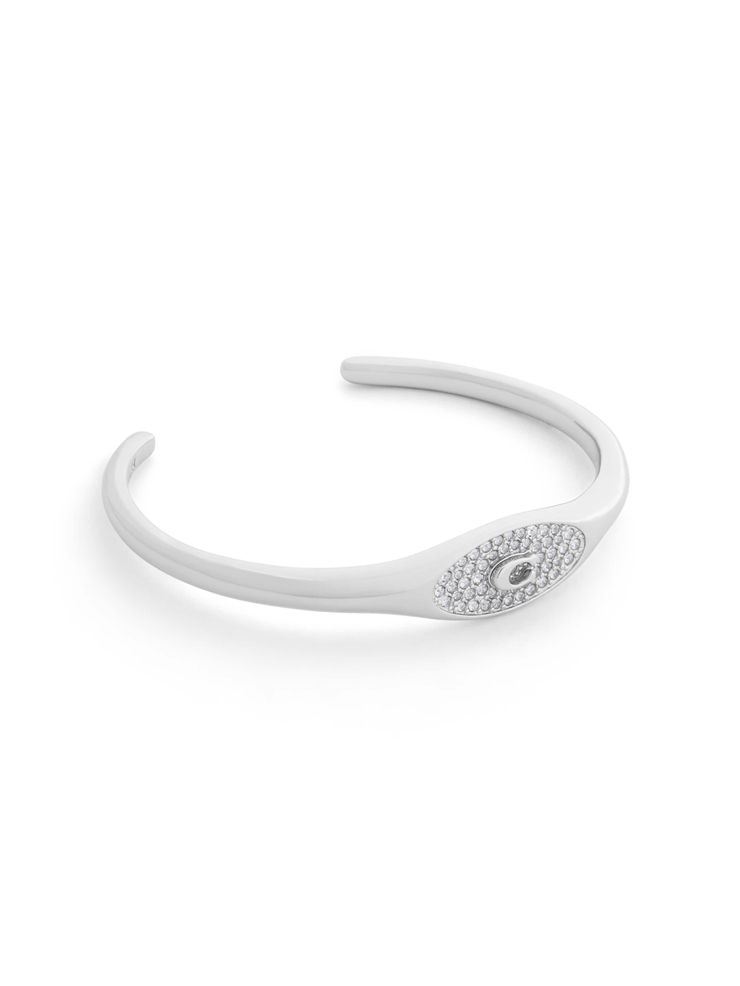 Bracelet 'Signature C' COACH en argent : devant